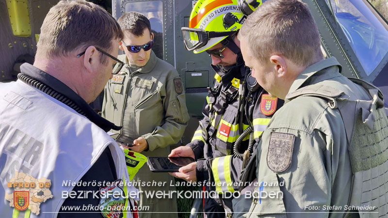20250412_NÖ Waldbrand im Triestingtal Bzirk BADEN - Flugdienst Feuerwehr - Bundesheer und Polizei probt den Ernstfall 20250412_NÖ Waldbrand im Triestingtal Bzirk BADEN - Flugdienst Feuerwehr - Bundesheer und Polizei probt den Ernstfall