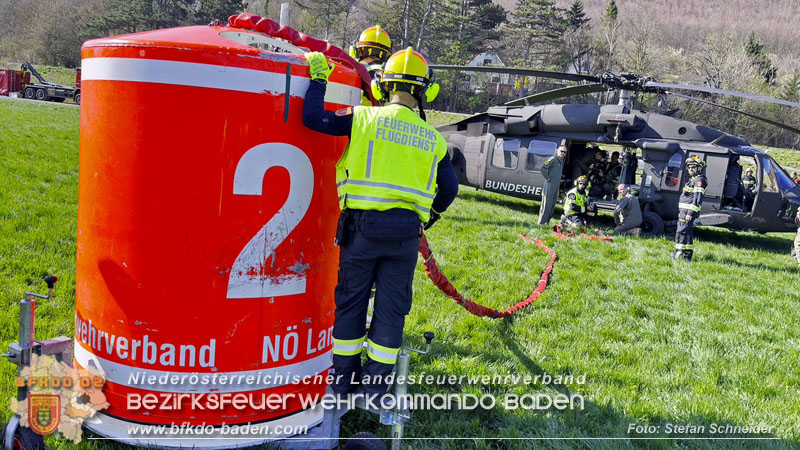20250412_NÖ Waldbrand im Triestingtal Bzirk BADEN - Flugdienst Feuerwehr - Bundesheer und Polizei probt den Ernstfall 20250412_NÖ Waldbrand im Triestingtal Bzirk BADEN - Flugdienst Feuerwehr - Bundesheer und Polizei probt den Ernstfall
