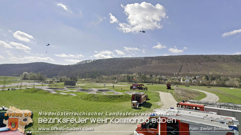 20250412_NÖ Waldbrand im Triestingtal Bzirk BADEN - Flugdienst Feuerwehr - Bundesheer und Polizei probt den Ernstfall 20250412_NÖ Waldbrand im Triestingtal Bzirk BADEN - Flugdienst Feuerwehr - Bundesheer und Polizei probt den Ernstfall