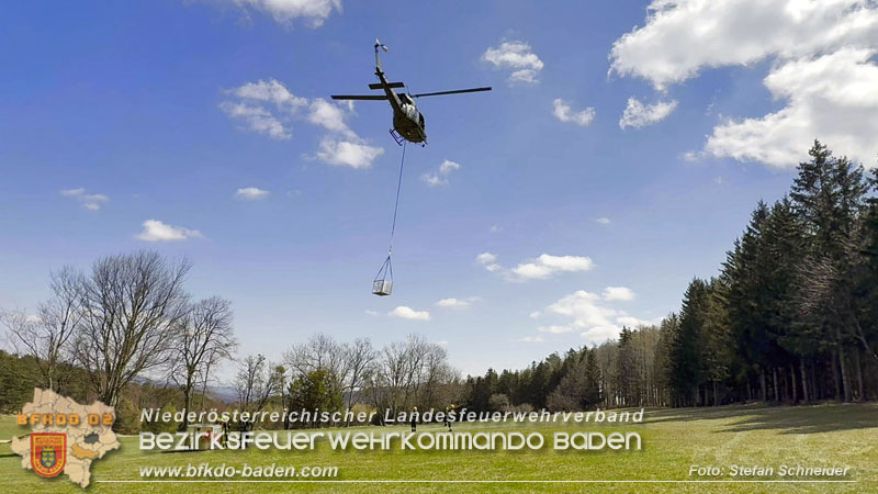 20250412_NÖ Waldbrand im Triestingtal Bzirk BADEN - Flugdienst Feuerwehr - Bundesheer und Polizei probt den Ernstfall 20250412_NÖ Waldbrand im Triestingtal Bzirk BADEN - Flugdienst Feuerwehr - Bundesheer und Polizei probt den Ernstfall