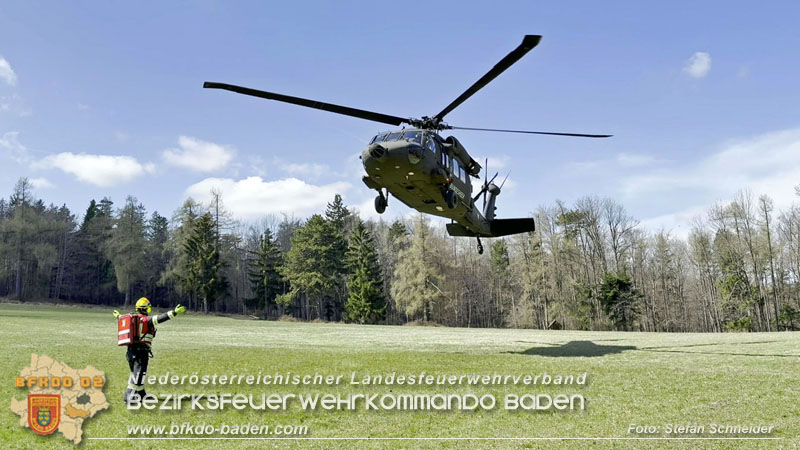 20250412_NÖ Waldbrand im Triestingtal Bzirk BADEN - Flugdienst Feuerwehr - Bundesheer und Polizei probt den Ernstfall 20250412_NÖ Waldbrand im Triestingtal Bzirk BADEN - Flugdienst Feuerwehr - Bundesheer und Polizei probt den Ernstfall