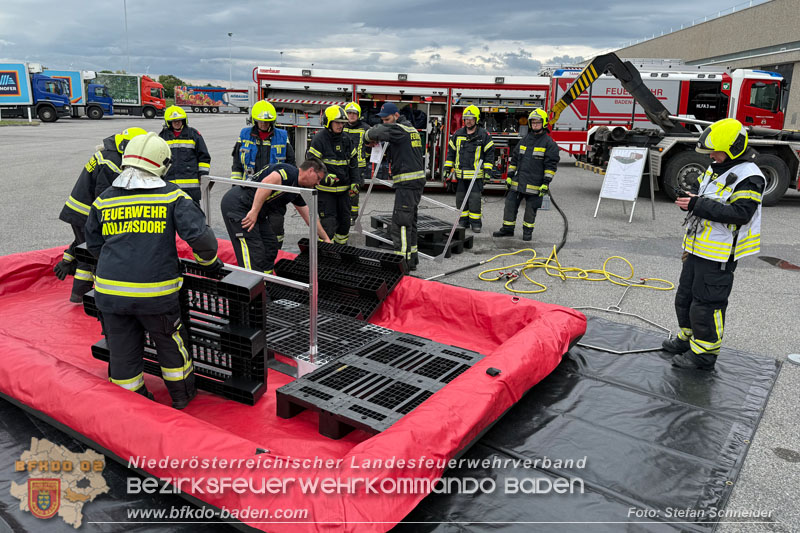 20250517_Schadstoffübung beim HOFER Zentrallager in Trumau  Foto: Stefan Schneider BFKDO BADEN