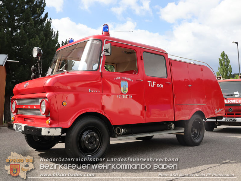 20250628_Feuerwehr-Oldtimerausfahrt vom Verein "Feuerwehrhistoriker in Niederösterreich"  Fahrt von Pottenstein nach Möllersdorf  Foto: ASB ÖA Markus Hackl FF Pottenstein