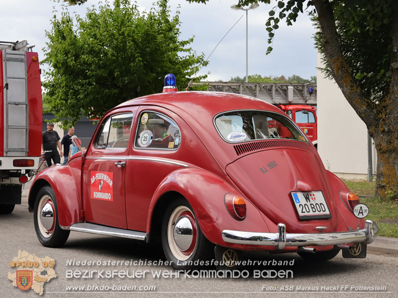 20250628_Feuerwehr-Oldtimerausfahrt vom Verein "Feuerwehrhistoriker in Niederösterreich"  Fahrt von Pottenstein nach Möllersdorf  Foto: ASB ÖA Markus Hackl FF Pottenstein