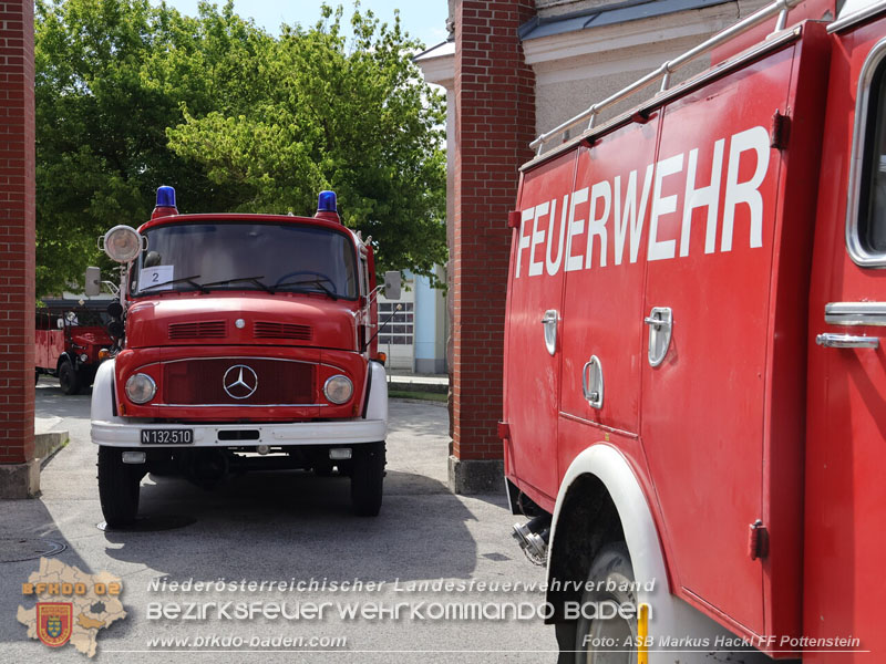 20250628_Feuerwehr-Oldtimerausfahrt vom Verein "Feuerwehrhistoriker in Niederösterreich"  Fahrt von Pottenstein nach Möllersdorf  Foto: ASB ÖA Markus Hackl FF Pottenstein