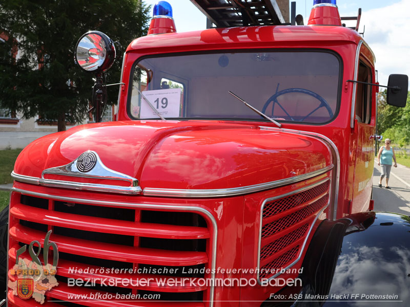 20250628_Feuerwehr-Oldtimerausfahrt vom Verein "Feuerwehrhistoriker in Niederösterreich"  Fahrt von Pottenstein nach Möllersdorf  Foto: ASB ÖA Markus Hackl FF Pottenstein