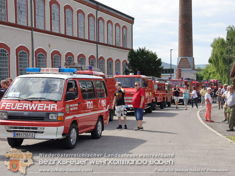 20250628_Feuerwehr-Oldtimerausfahrt vom Verein "Feuerwehrhistoriker in Niederösterreich"  Fahrt von Pottenstein nach Möllersdorf  Foto: ASB ÖA Markus Hackl FF Pottenstein