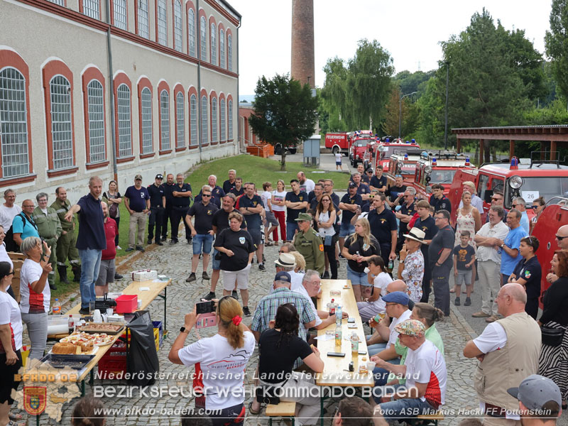 20250628_Feuerwehr-Oldtimerausfahrt vom Verein "Feuerwehrhistoriker in Niederösterreich"  Fahrt von Pottenstein nach Möllersdorf  Foto: ASB ÖA Markus Hackl FF Pottenstein