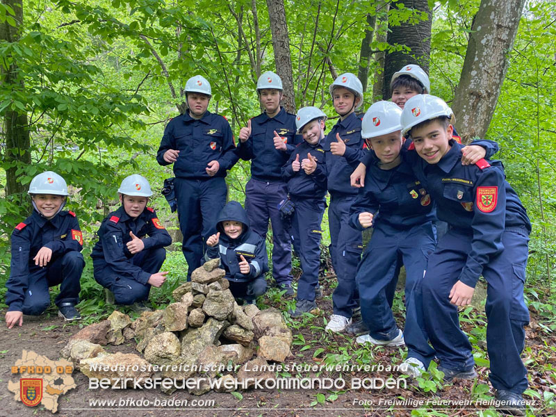 2025_Feuerwehrjugend Heiligenkreuz nahm teil am Projekt BeeWild Schutz der Wildbienen und ist NÖ Landessieger   Foto: Freiwillige Feuerwehr Heiligenkreuz/Wienerwald