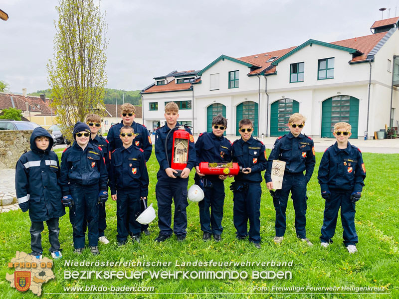 2025_Feuerwehrjugend Heiligenkreuz nahm teil am Projekt BeeWild Schutz der Wildbienen und ist NÖ Landessieger   Foto: Freiwillige Feuerwehr Heiligenkreuz/Wienerwald