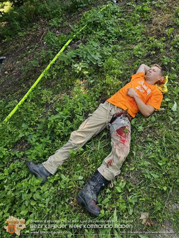 20250705_Realitätsnahes Einsatztraining und Erste Hilfe Ausbildung Foto: FF Groisbach
