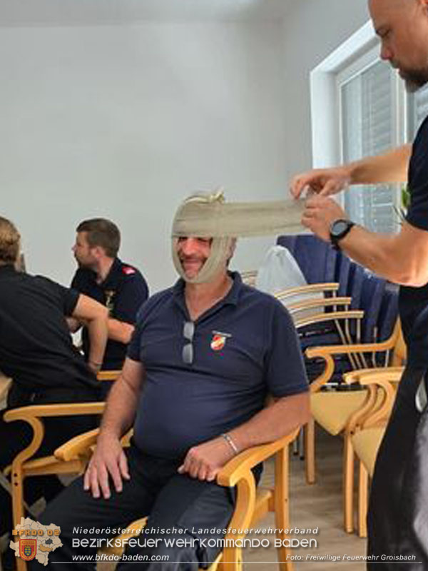 20250705_Realitätsnahes Einsatztraining und Erste Hilfe Ausbildung    Foto: FF Groisbach