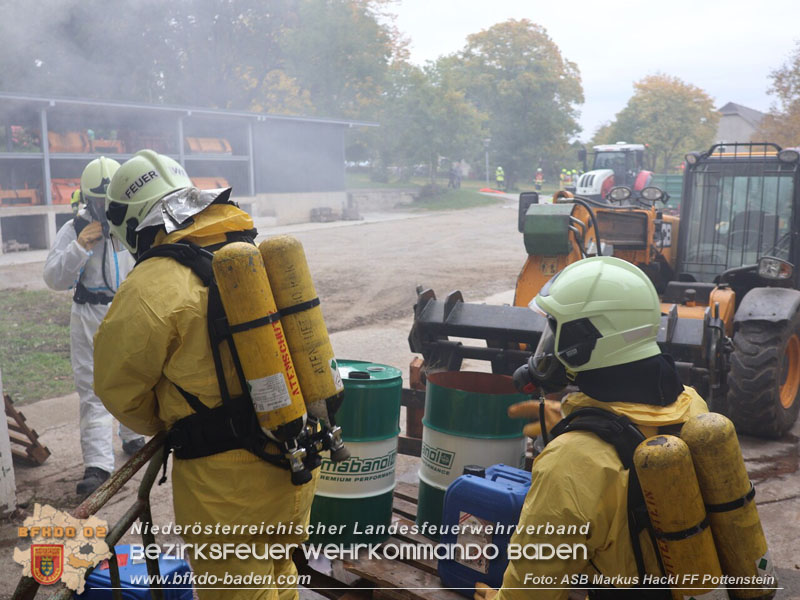 20251011_Gemeinsame Einsatzübung am Kremesberg  Foto: ASB ÖA Markus Hackl FF Pottenstein