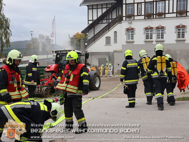 20251011_Gemeinsame Einsatzübung am Kremesberg  Foto: ASB ÖA Markus Hackl FF Pottenstein
