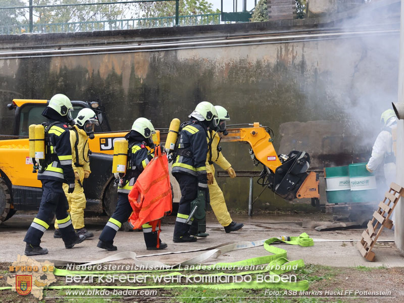 20251011_Gemeinsame Einsatzübung am Kremesberg  Foto: ASB ÖA Markus Hackl FF Pottenstein