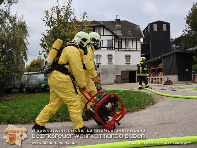 20251011_Gemeinsame Einsatzübung am Kremesberg  Foto: ASB ÖA Markus Hackl FF Pottenstein