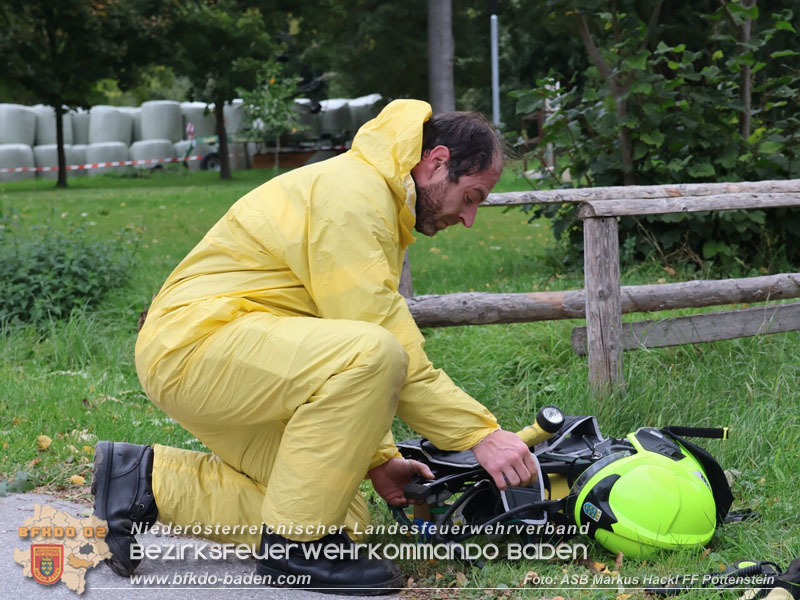 20251011_Gemeinsame Einsatzübung am Kremesberg  Foto: ASB ÖA Markus Hackl FF Pottenstein