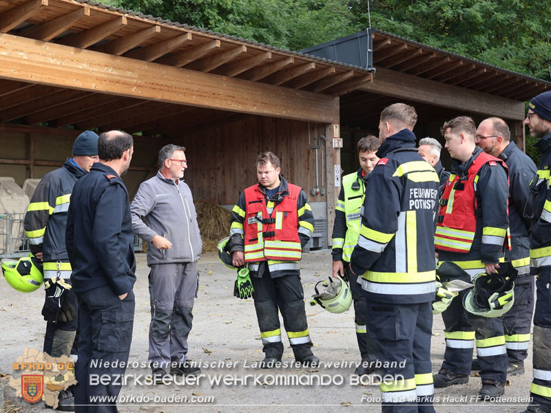 20251011_Gemeinsame Einsatzübung am Kremesberg  Foto: ASB ÖA Markus Hackl FF Pottenstein