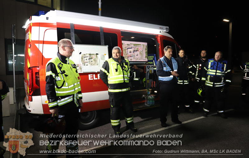 20251105_Einsatzkräfte trainierten den Ernstfall - Erfolgreiche Feuerwehrübung am Klinikstandort Baden Foto: Landesklinikum Baden-Mödling