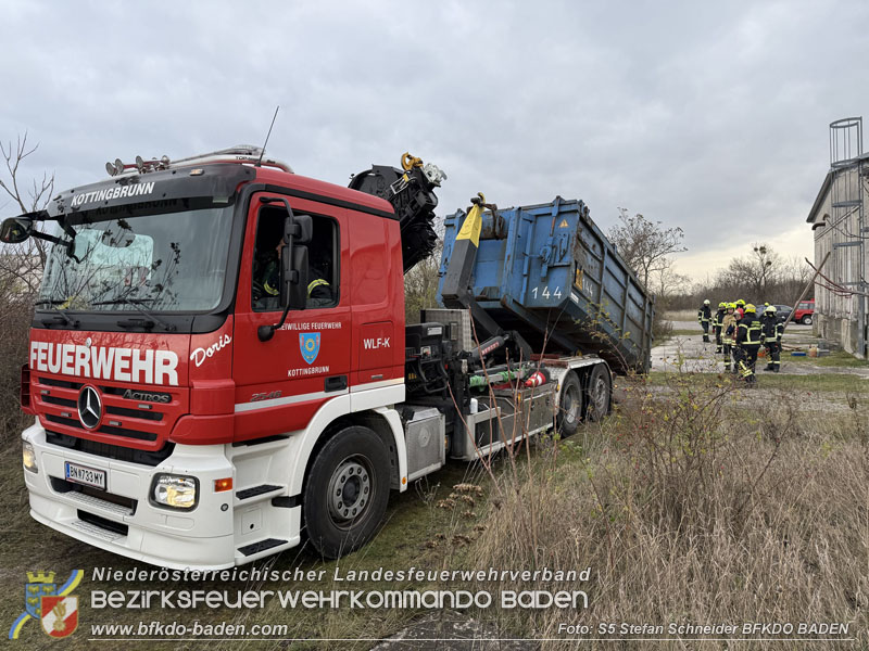 20251122_1. ZUG der 2. KHD Bereitschaft uebt am Gelaende des Tritolwerk  Foto: S5 Stefan Schneider BFKDO BADEN