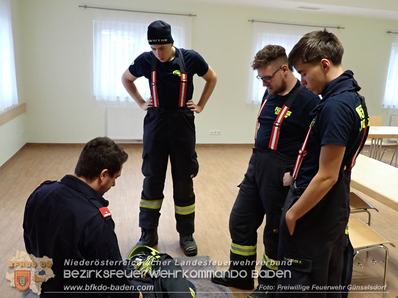 Gemeinsame Atemschutzausbildung Stufe 3 im Unterabschnitt 1 Baden-Land