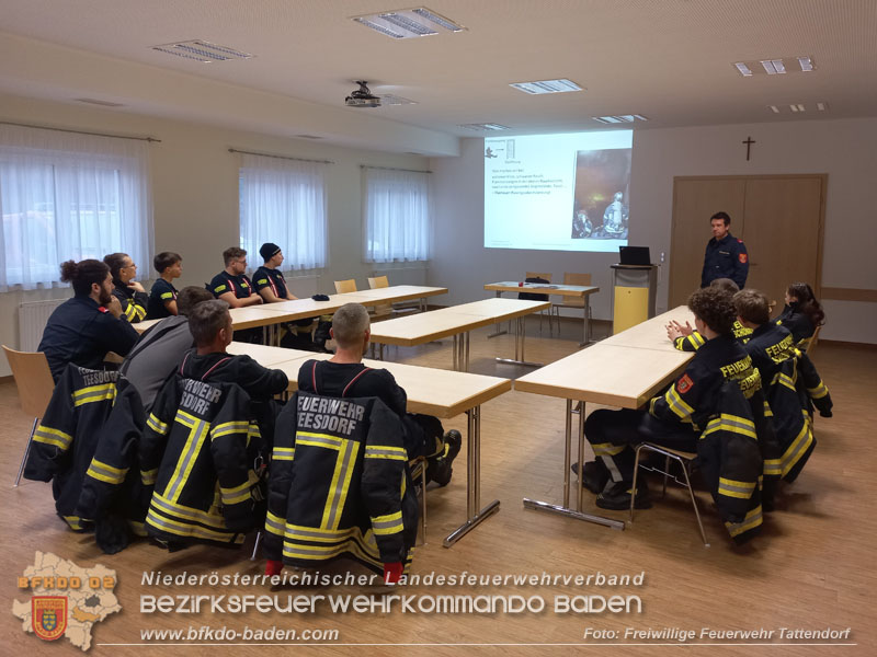 Gemeinsame Atemschutzausbildung Stufe 3 im Unterabschnitt 1 Baden-Land