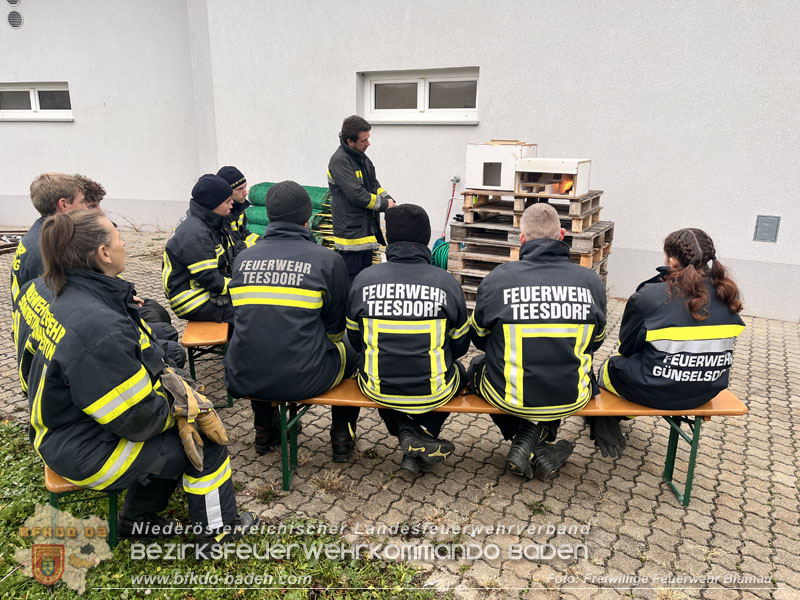 Gemeinsame Atemschutzausbildung Stufe 3 im Unterabschnitt 1 Baden-Land