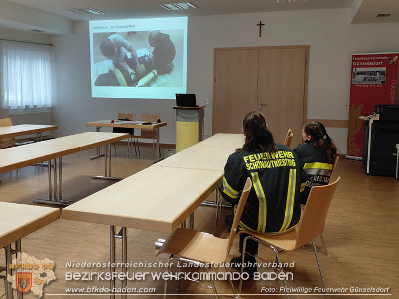 Gemeinsame Atemschutzausbildung Stufe 3 im Unterabschnitt 1 Baden-Land