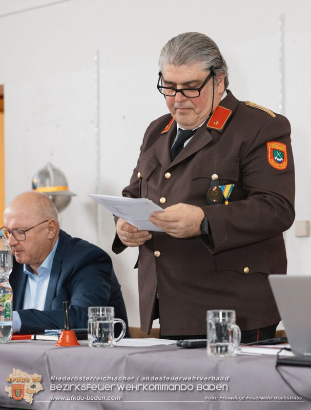 20260106_Mitgliederversammlung mit Wahl des neuen Kommandos FF Hochstrass  Foto: FF Hochstrass