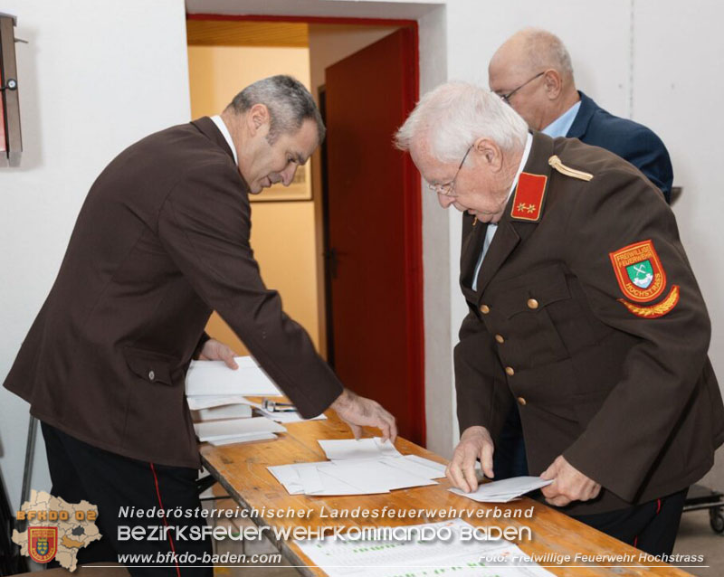 20260106_Mitgliederversammlung mit Wahl des neuen Kommandos FF Hochstrass  Foto: FF Hochstrass