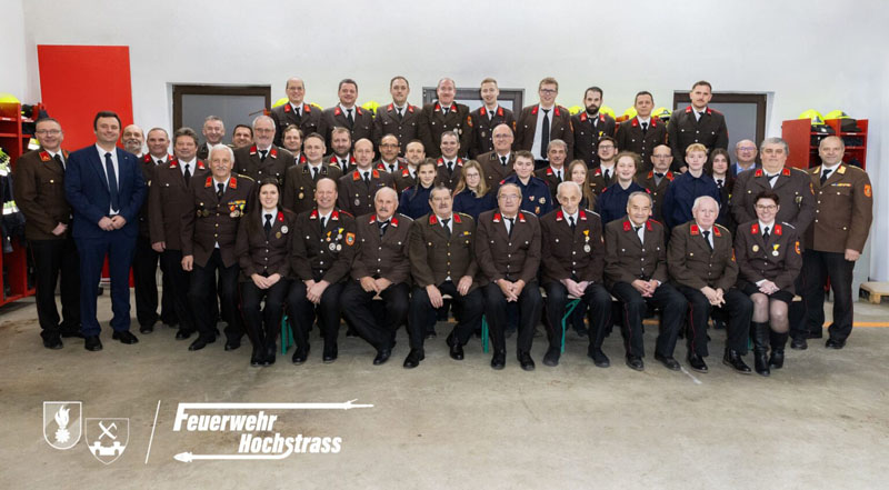 20260106_Mitgliederversammlung mit Wahl des neuen Kommandos FF Hochstrass  Foto: FF Hochstrass