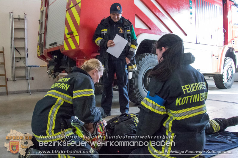 20260110_Abnahme Ausbildungsprüfung Technischer Einsatz" FF Kottingbrunn  Foto: SB ÖA Melanie Pock