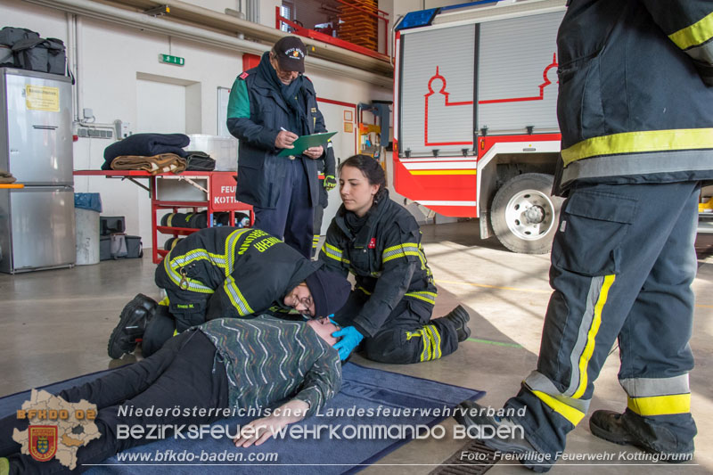 20260110_Abnahme Ausbildungsprüfung Technischer Einsatz" FF Kottingbrunn  Foto: SB ÖA Melanie Pock