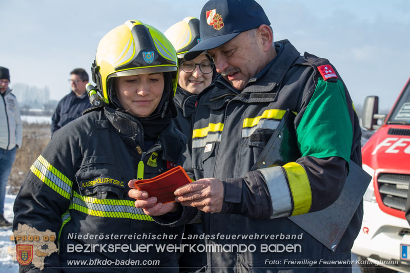 20260110_Abnahme Ausbildungsprüfung Technischer Einsatz" FF Kottingbrunn  Foto: SB ÖA Melanie Pock