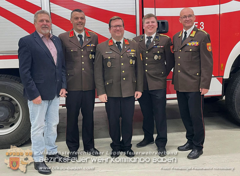 20260124_Das wiedergewählte Kommando der FF Hiretenberg Foto: Linsbichler FF Hirtenberg 20260124_Das wiedergewählte Kommando der FF Hiretenberg Foto: Linsbichler FF Hirtenberg