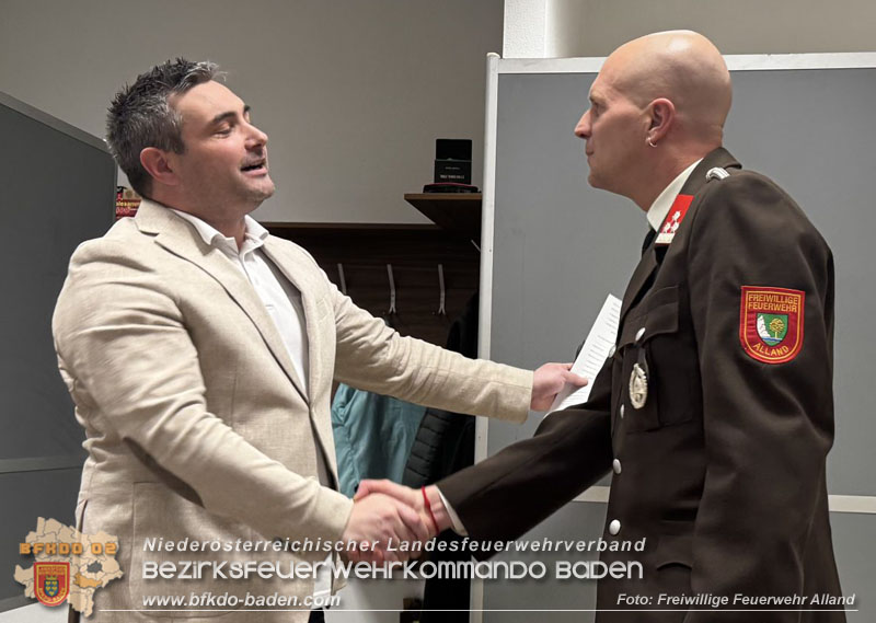 20260130_Jahreshauptversammlung und Neues Kommando bei der FF Alland gewählt  Foto: FF Alland