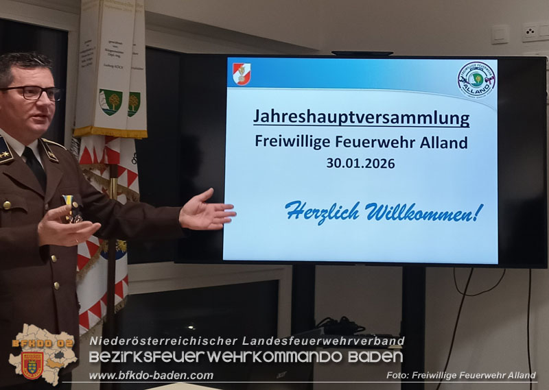 20260130_Jahreshauptversammlung und Neues Kommando bei der FF Alland gewählt  Foto: FF Alland