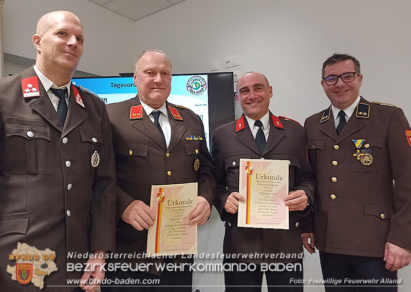 20260130_Jahreshauptversammlung und Neues Kommando bei der FF Alland gewählt Foto: FF Alland