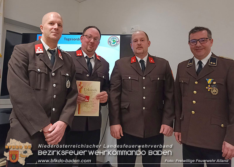 20260130_Jahreshauptversammlung und Neues Kommando bei der FF Alland gewählt Foto: FF Alland