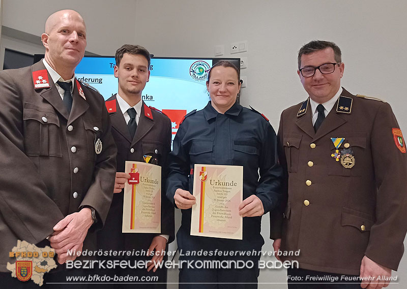 20260130_Jahreshauptversammlung und Neues Kommando bei der FF Alland gewählt Foto: FF Alland