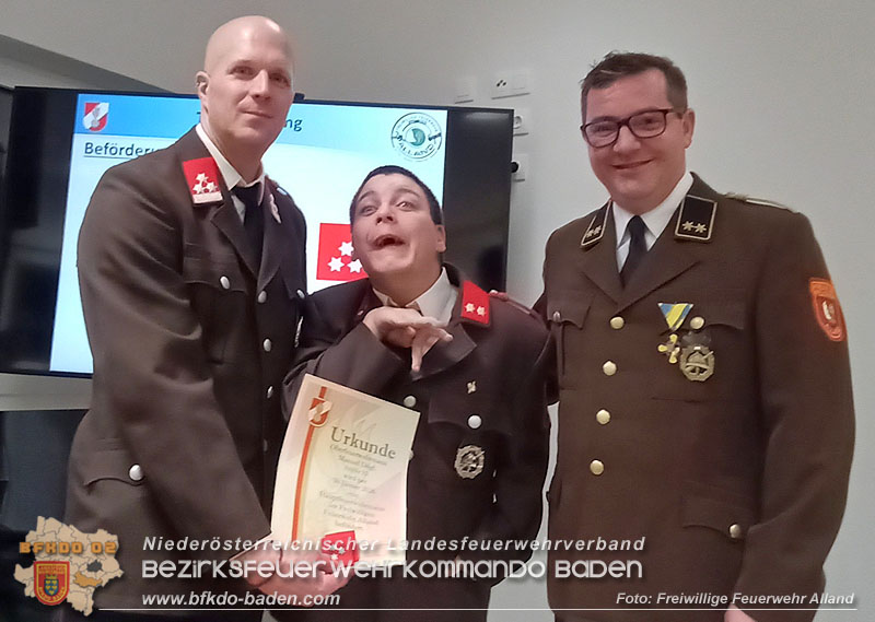 20260130_Jahreshauptversammlung und Neues Kommando bei der FF Alland gewählt Foto: FF Alland