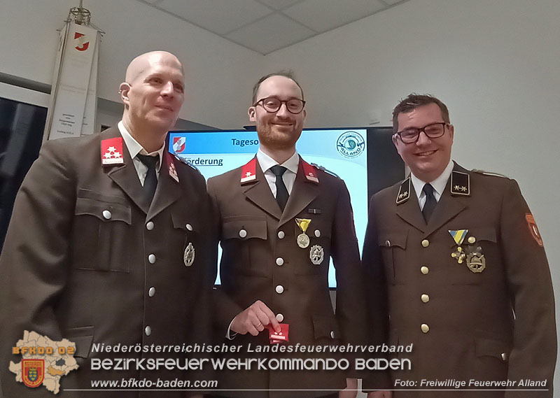 20260130_Jahreshauptversammlung und Neues Kommando bei der FF Alland gewählt Foto: FF Alland