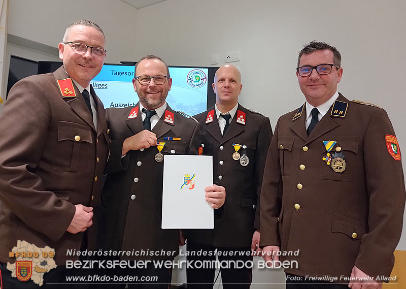 20260130_Jahreshauptversammlung und Neues Kommando bei der FF Alland gewählt Foto: FF Alland