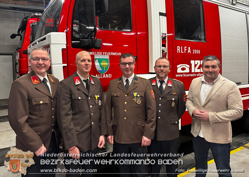 20260130_Jahreshauptversammlung und Neues Kommando bei der FF Alland gewählt Foto: FF Alland