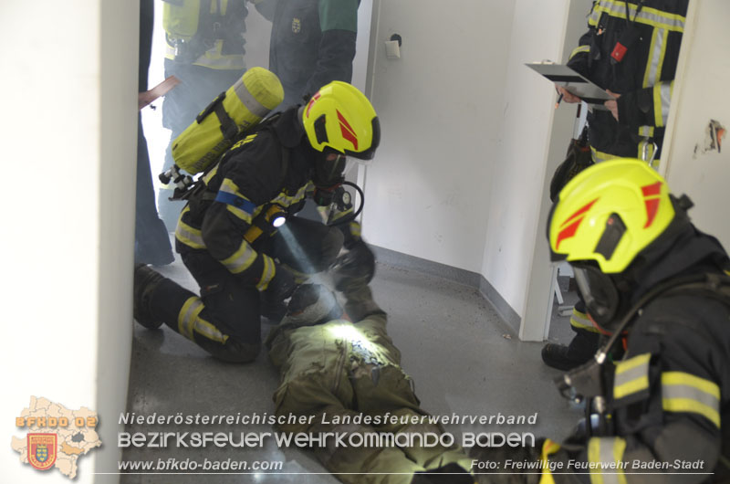 20250215_Bestandene Ausbildungsprüfung Atemschutz Foto: Freiwillige Feuerwehr Baden-Stadt 20250215_Bestandene Ausbildungsprüfung Atemschutz Foto: Freiwillige Feuerwehr Baden-Stadt