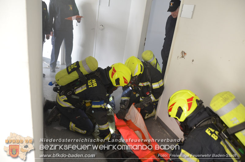 20250215_Bestandene Ausbildungsprüfung Atemschutz Foto: Freiwillige Feuerwehr Baden-Stadt 20250215_Bestandene Ausbildungsprüfung Atemschutz Foto: Freiwillige Feuerwehr Baden-Stadt