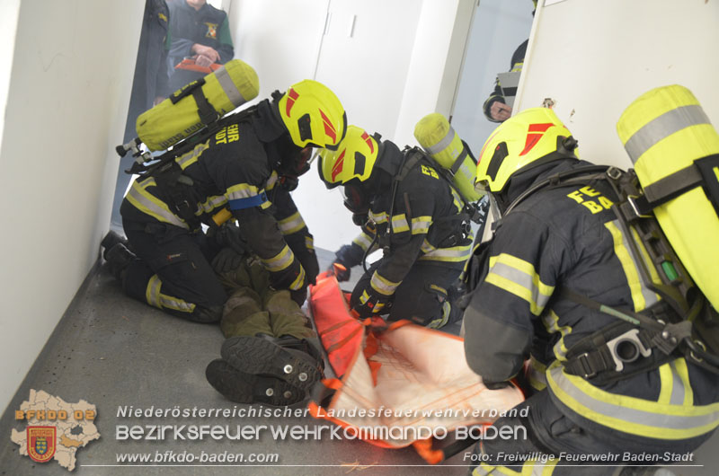 20250215_Bestandene Ausbildungsprüfung Atemschutz Foto: Freiwillige Feuerwehr Baden-Stadt 20250215_Bestandene Ausbildungsprüfung Atemschutz Foto: Freiwillige Feuerwehr Baden-Stadt