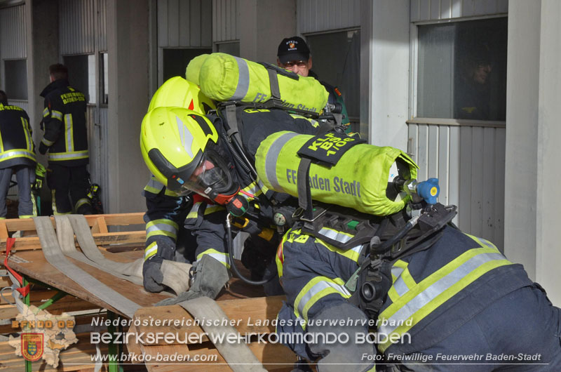 20250215_Bestandene Ausbildungsprüfung Atemschutz Foto: Freiwillige Feuerwehr Baden-Stadt 20250215_Bestandene Ausbildungsprüfung Atemschutz Foto: Freiwillige Feuerwehr Baden-Stadt
