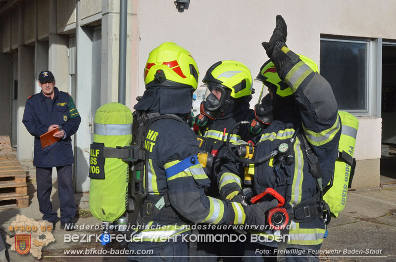 20250215_Bestandene Ausbildungsprüfung Atemschutz Foto: Freiwillige Feuerwehr Baden-Stadt 20250215_Bestandene Ausbildungsprüfung Atemschutz Foto: Freiwillige Feuerwehr Baden-Stadt