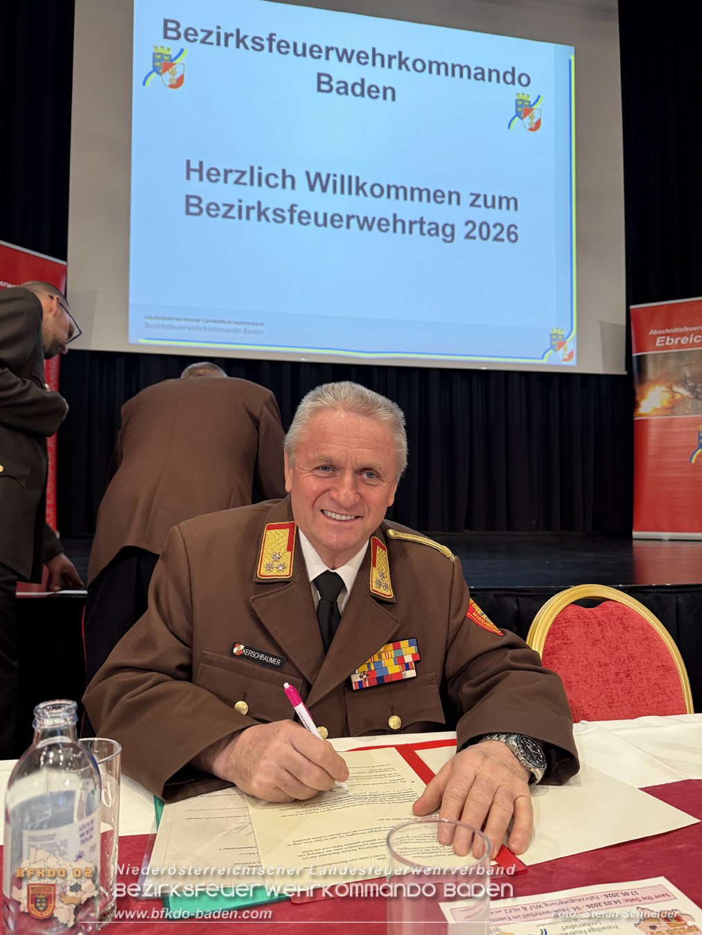 Bezirksfeuerwehrtag und Wahlen 2026 Feuerwehrbezirk BADEN  Foto: Stefan Schneider BFKDO BADEN